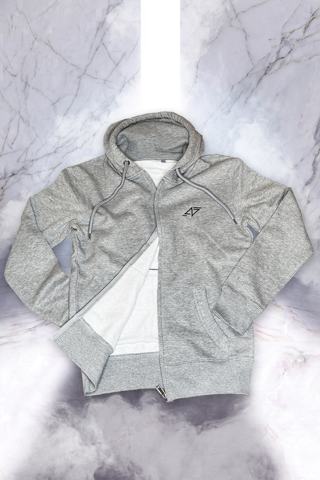 The Wrong Thing, The Right Way Layering Zip - Gallery Hoodie 