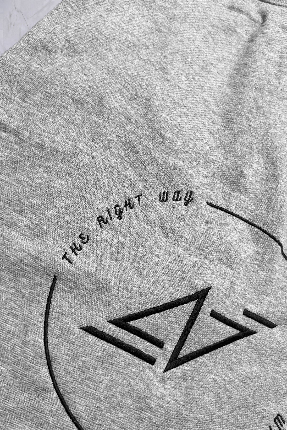 The Wrong Thing, The Right Way Layering Zip - Gallery Hoodie 
