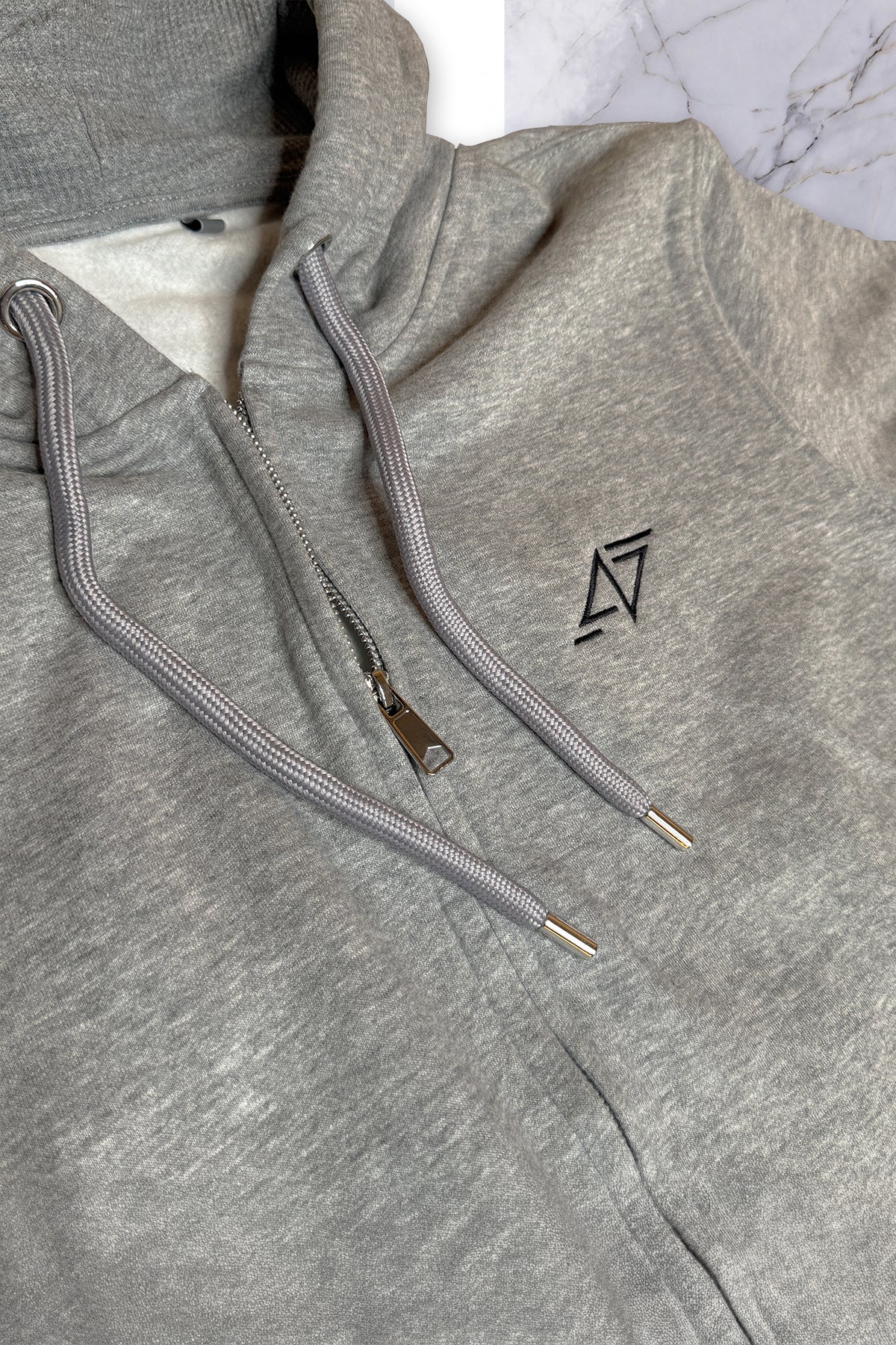 The Wrong Thing, The Right Way Layering Zip - Gallery Hoodie 